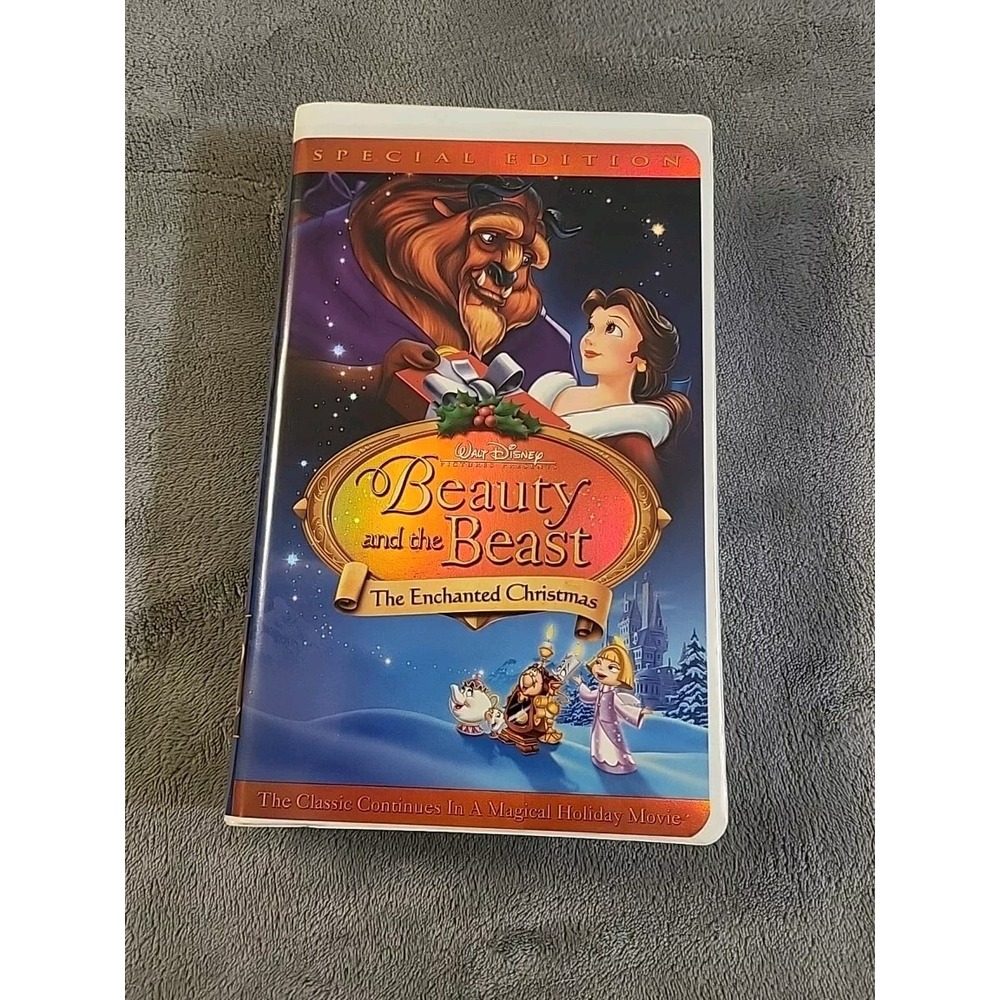 Beauty and the Beast: An Enchanted Christmas (VHS, 2002) - Picture 1 of 4